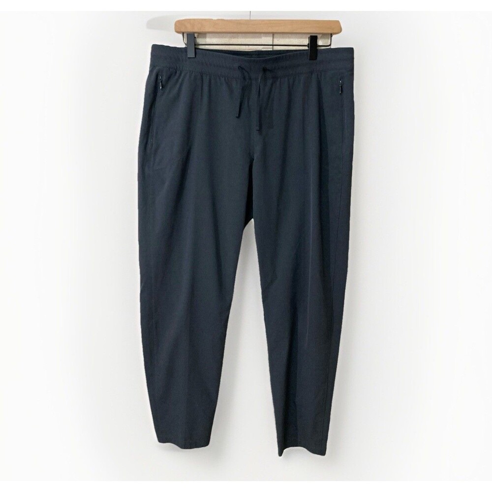 Kuhl Metro Performance Pants Womens L Reg Gray Hiking Outdoor Drawstring 6292